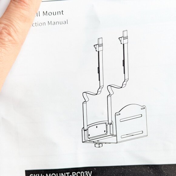 Open Box VIVO CPU Holder MOUNT-PC03V Universal wall mount - Picture 3 of 14